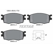 Textar Front Brake Pad Set 2501901