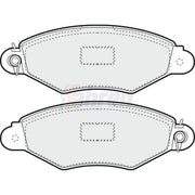 Fahren Front Brake Pad Set FBP3035