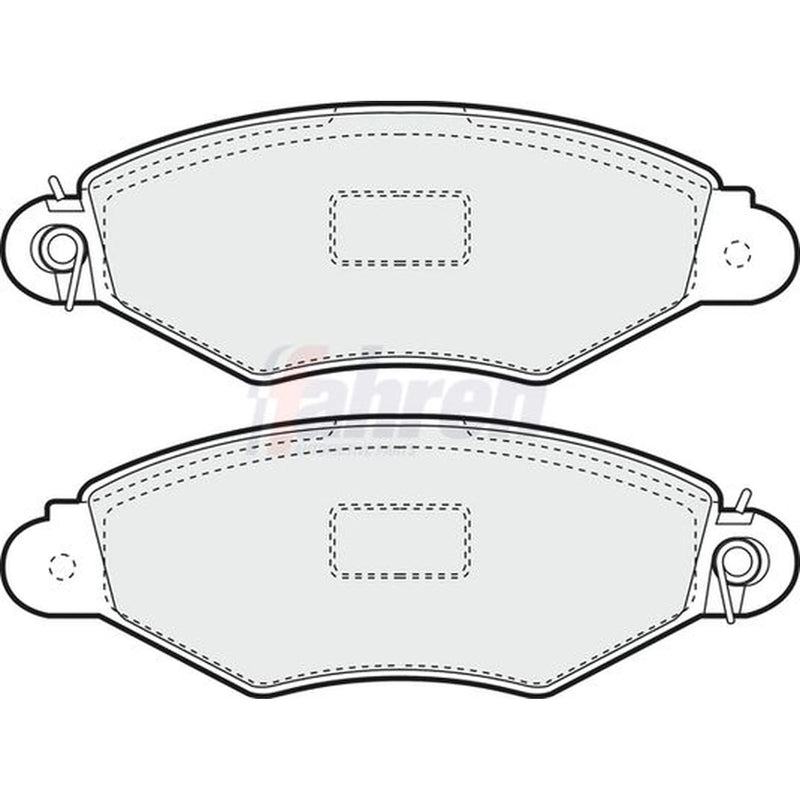 Fahren Front Brake Pad Set FBP3035