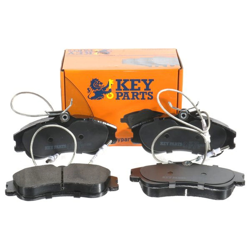 Key Parts 4 x Front Brake Pad Set fits Citroën Berlingo First 1996-2011