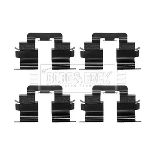 Borg & Beck Brake Pad Accessory Fitting Kit Front BBK1376