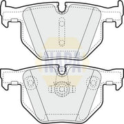 NAPA Rear Brake Pad Set fits BMW 5 2001-2010