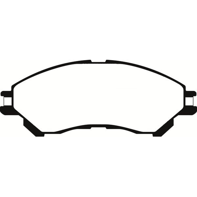 Abtex Front Brake Pad Set fits Suzuki SX4 S-Cross 2013-2022 1.0 1.4 1.6