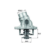 Mahle Thermostat,Coolant fits BMW 7 1999-2008