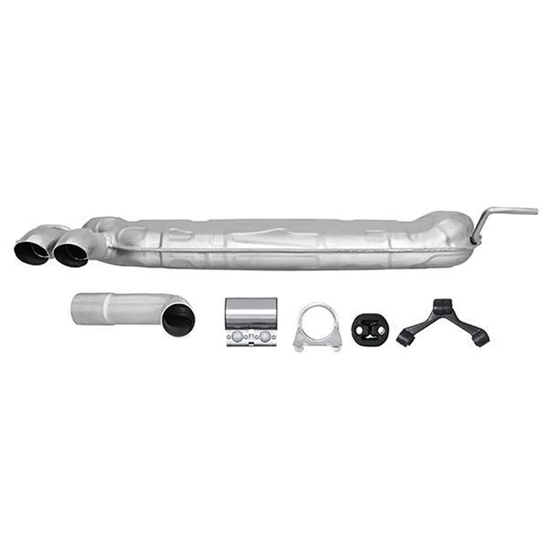 Hella End Silencer Rear fits Audi A3 2003-2013 1.9 2.0