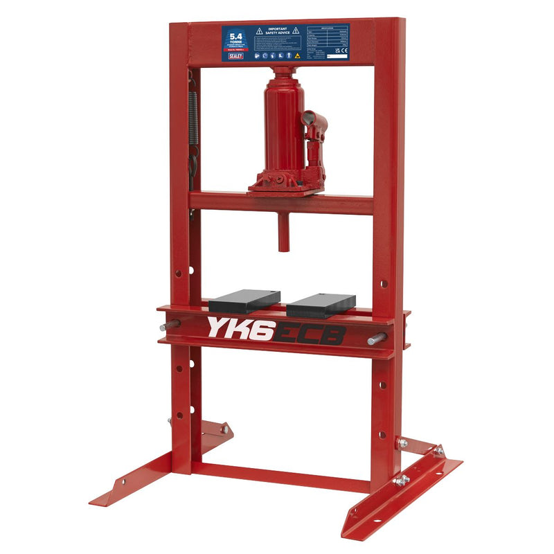 Hydraulic Press 5.4Tonne Economy Bench Type Sealey  - Dynamic Drive