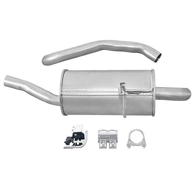 Hella End Silencer Rear fits Renault Megane II 2002-2010 1.5