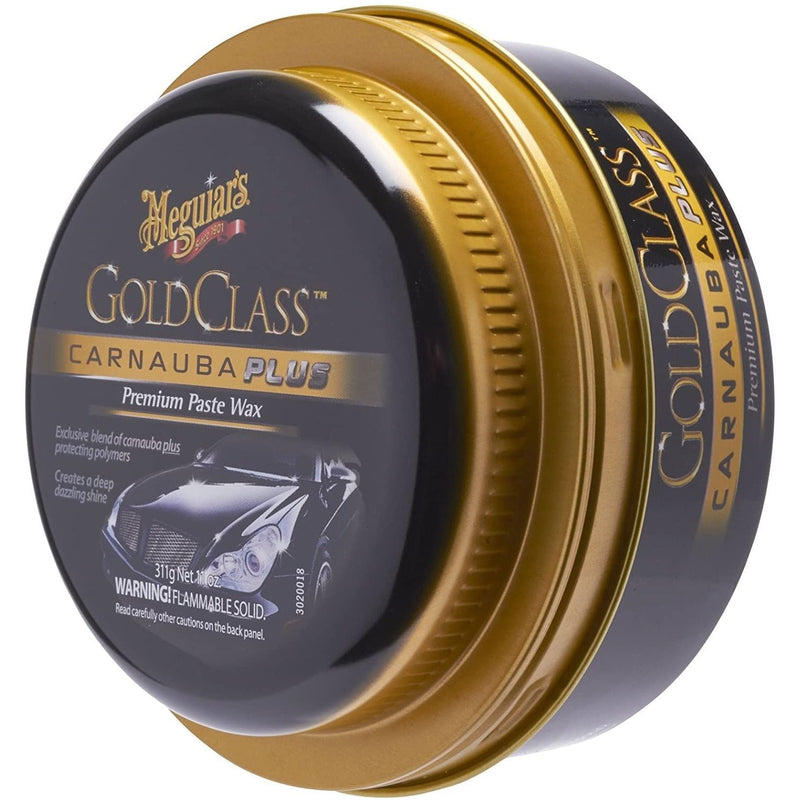 2x Meguiar's G7014EU Gold Class Carnauba Plus Premium Paste Wax 311g Meguiar's - Bars 4 Cars