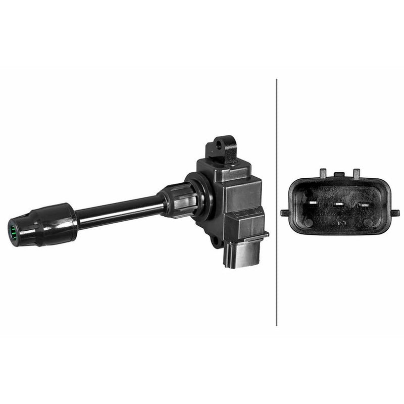 Hella Ignition Coil Pack Left fits Nissan Cefiro II 1994-1999 2.0 3.0
