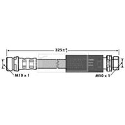 Borg & Beck Brake Hydraulic Hose Line Rear Right BBH6967