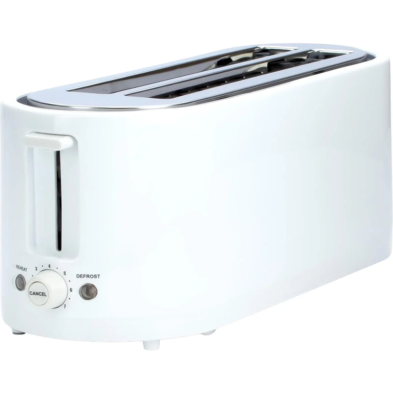 Status 4 Slice Toaster White 1300W for Motorhome & Caravan