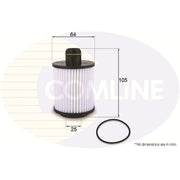 Comline Service Kit with Air, Oil & Cabin Filters fits Fiat Bravo II 2008-2014