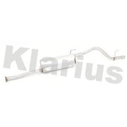 Klarius Box With Tail Pipe Rear fits Toyota Hilux VI Pickup 1998-2002 2.4