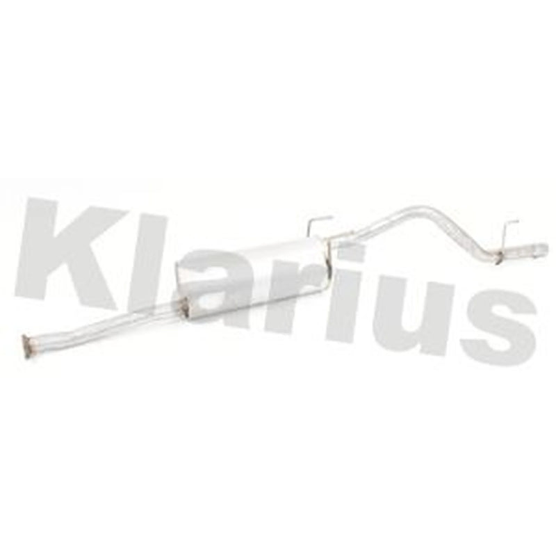Klarius Box With Tail Pipe Rear fits Toyota Hilux VI Pickup 1998-2002 2.4