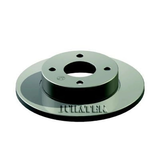 Juratek 2 x Solid Brake Discs fits Nissan Micra II 1992-2000 1.0 1.3