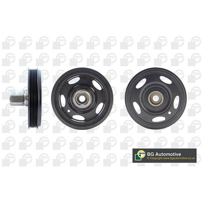BGA Crank Shaft Belt Pulley fits Opel Astra J 2009-2018 1.4