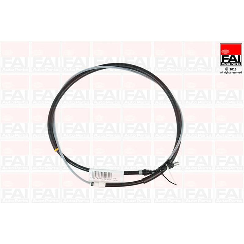 FAI Handbrake Cable Left Rear fits Renault Megane II 2002-2010