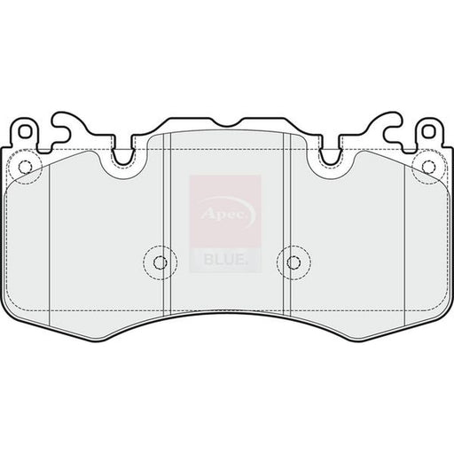 Apec Front Brake Pad Set fits Land Rover Defender Station 2020-2021