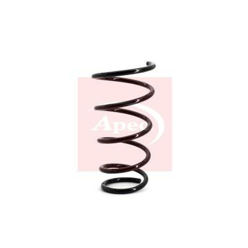 Apec Front Suspension Coil Spring fits Opel Agila B 2008-2014 1.0 1.2