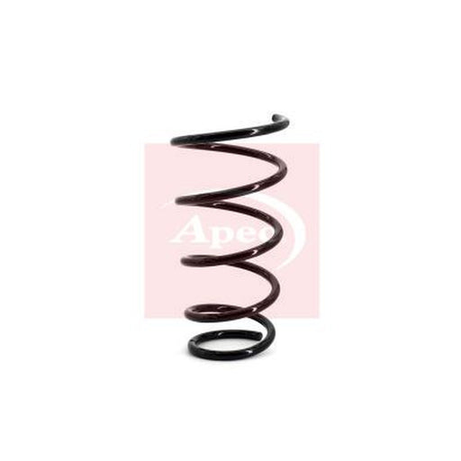 Apec Front Suspension Coil Spring fits Opel Agila B 2008-2014 1.0 1.2