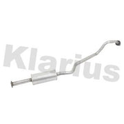 Klarius Box With Centre Pipe Centre fits Nissan Almera Tino 2000-2006 1.8