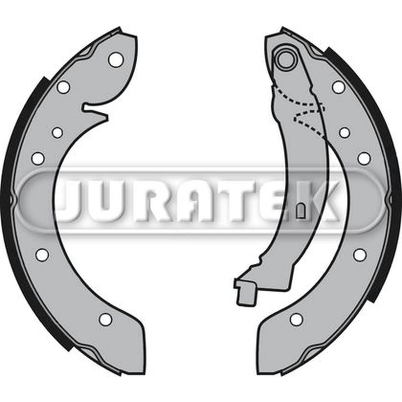Juratek Brake Shoe Set Axle Kit Rear fits Citroën Berlingo First 1996-2011