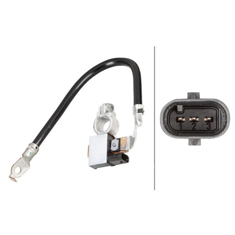 Hella Battery Sensor Ibs200X 3-PIN 6PK fits BMW 3 2006-2013