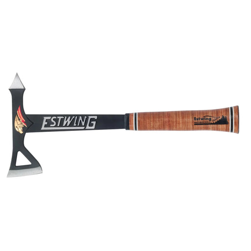 Estwing ETA Black Eagle Tomahawk Axe with Leather Grip, 16" - ETA