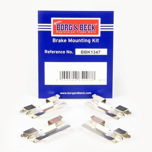 Borg & Beck Brake Pad Accessory Fitting Kit Front BBK1347
