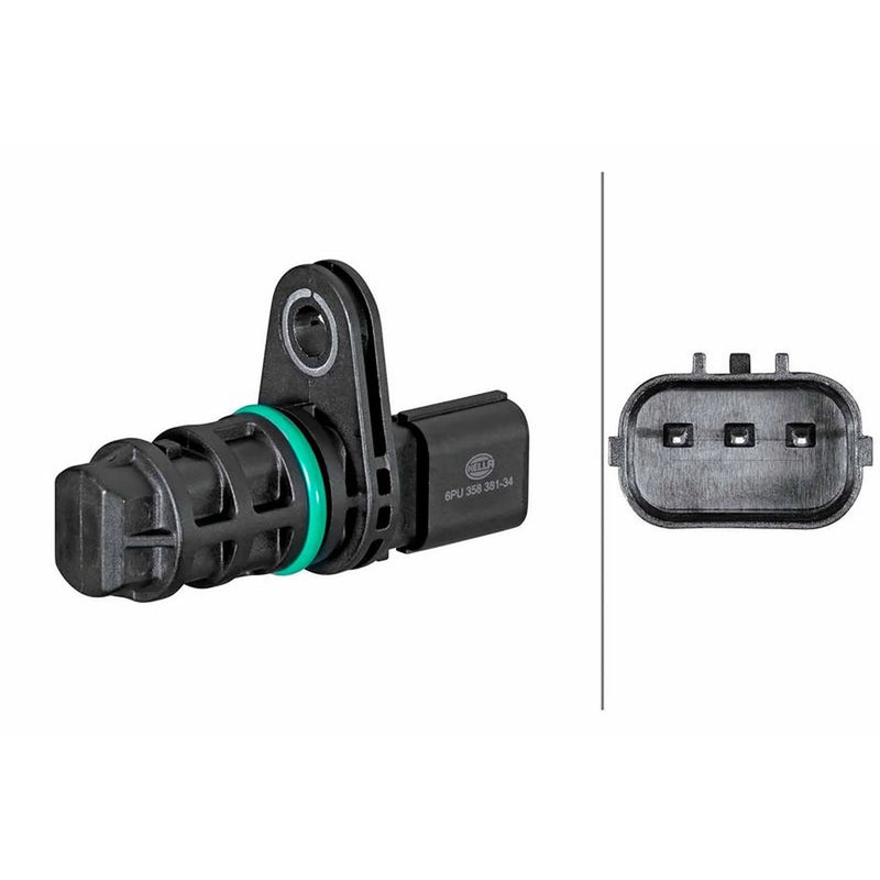 Hella Crankshaft Position Sensor fits Chevrolet Captiva 2011 on 2.2