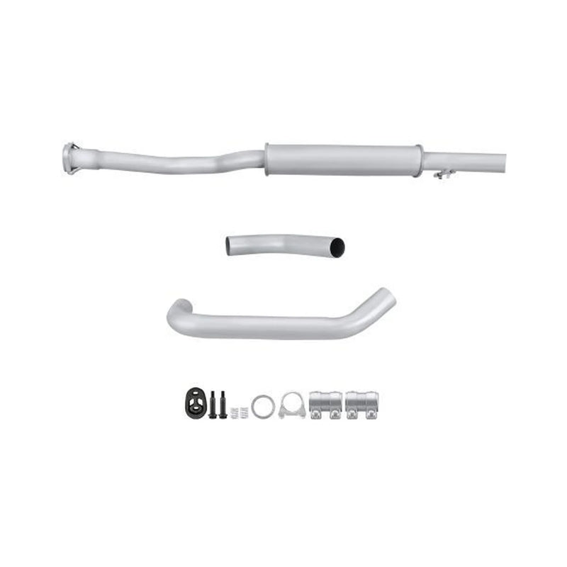 Hella Middle Silencer fits Ford Escort 1990-1992 1.6
