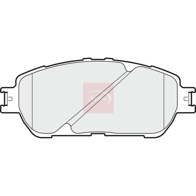 Apec Front & Rear Brake Discs & Pads fits Toyota Alphard I 2003-2008 2.4 3.0