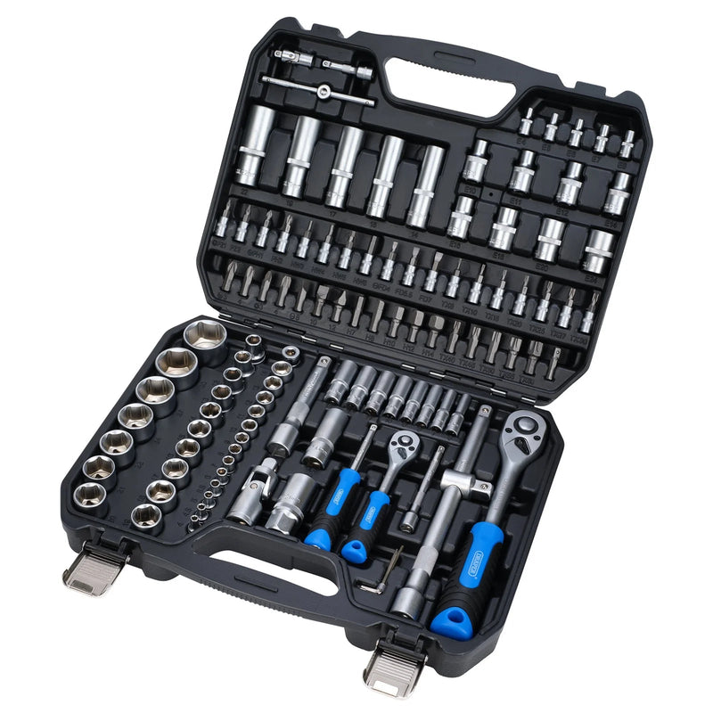 Draper HI-TORQ® Metric Socket and Bit Set, 1/4" and 1/2" Sq. Dr. (110 Piece) - image 1