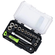 Draper HI-TORQ® Metric Socket and Bit Set, 1/4" Sq. Dr. (25 Piece) - 1/4SS25 - image 1