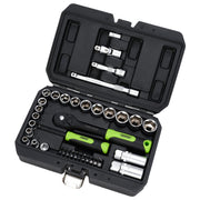 Draper HI-TORQ® Metric Socket and Bit Set, 1/4" and 3/8" Sq. Dr. (48 Piece) - image 1