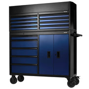 BUNKER 13 Drawer Combined Roller Cabinet and Tool Chest, 52", Blue - image 1