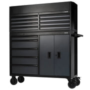 Draper BUNKER 13 Drawer Combined Roller Cabinet and Tool Chest, 52", Grey - image 1