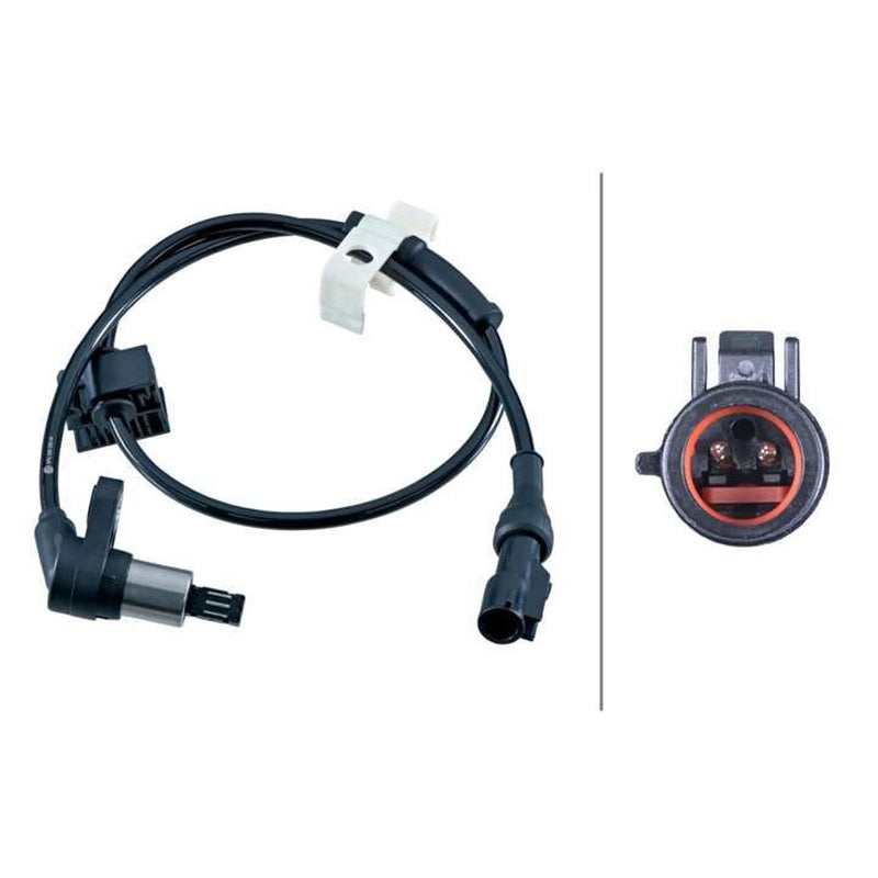 Hella ABS Wheel Speed Sensor Front Right 6PU 358 268-441