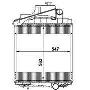 Mahle Engine Radiator fits John Deere Series 6020 2002-2007