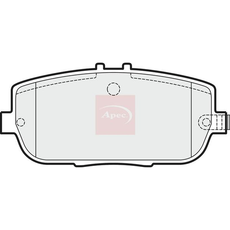 Apec Front & Rear Pads fits Mazda MX-5 2005-2016 1.8 2.0