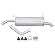 Hella End Silencer Rear fits Renault Megane I 1996-2003 1.4 1.6 1.9