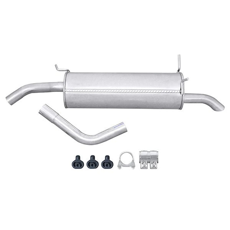 Hella End Silencer Rear fits Renault Megane I 1996-2003 1.4 1.6 1.9