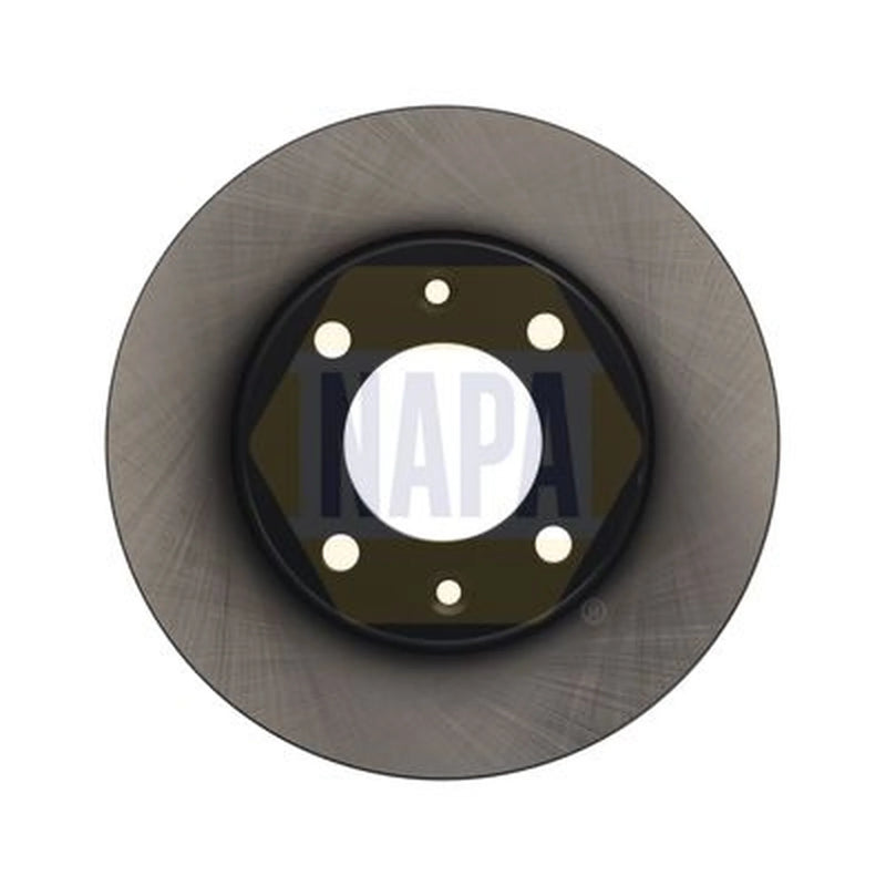 NAPA 2 x Solid Rear Brake Discs NBD5474-x2
