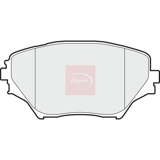 Apec Front Brake Pad Set PAD1262