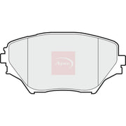 Apec Front Brake Pad Set fits Toyota Rav 4 1997-2005 1.8 2.0