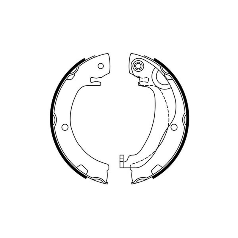 Bosch Parking Brake Shoe Set