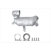 Hella Catalytic Converter fits Citroën C5 II 2004-2008 2.0