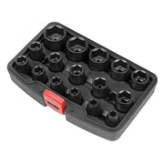 Sealey Premier Premier Impact Socket Set 1/2"Sq Drive 16pc AK5624M Sealey Premier - Dynamic Drive