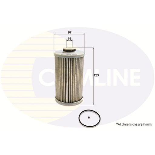 Comline Fuel Filter Element fits Honda Accord VIII 2008-2015 2.2