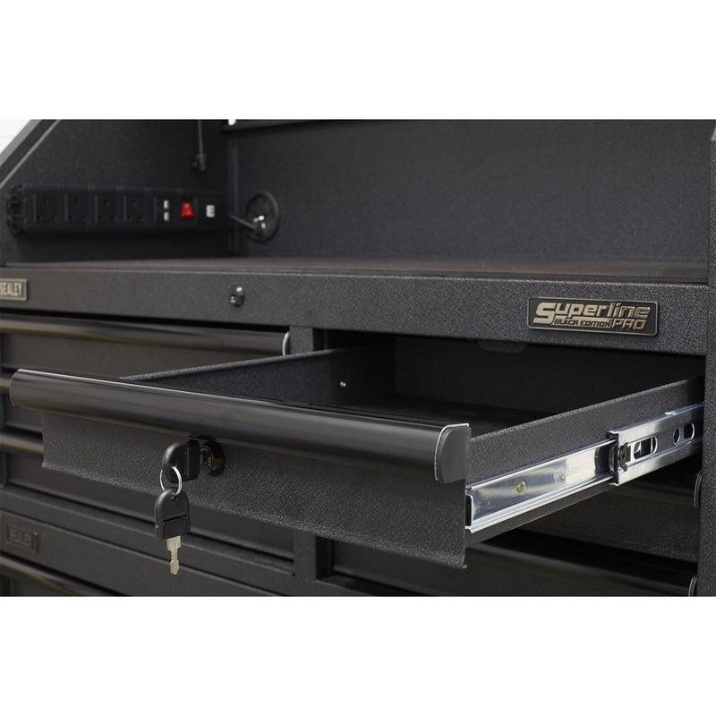 Sealey Topchest 6 Drawer 1030mm Soft Close Drawers & Power Strip AP4106BE Sealey  - Dynamic Drive